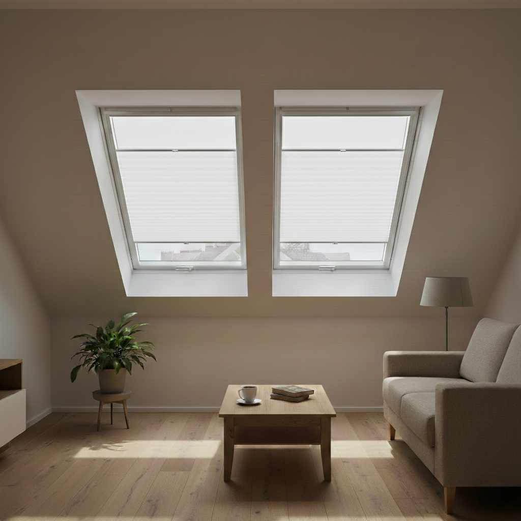 Dachfenster Plissee S-Serie