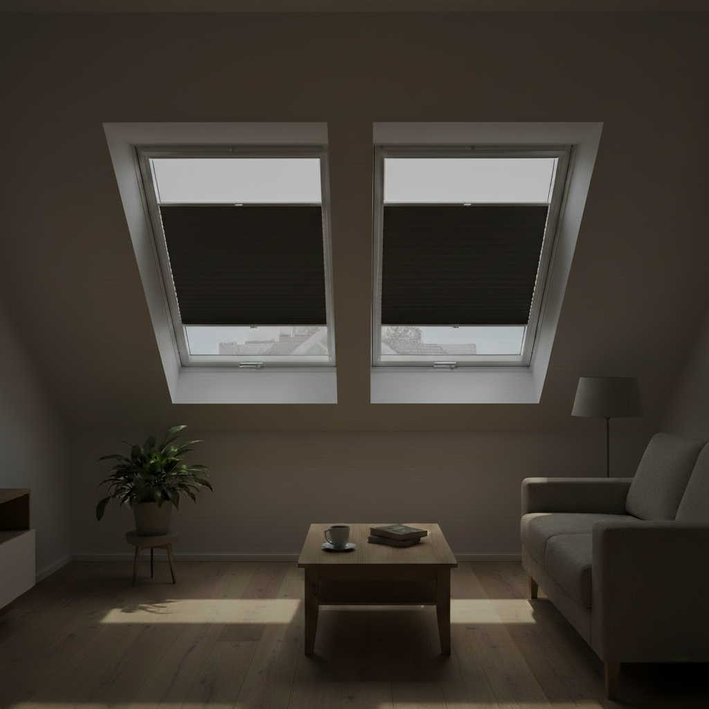 Dachfenster Wabenplissee Palma BO