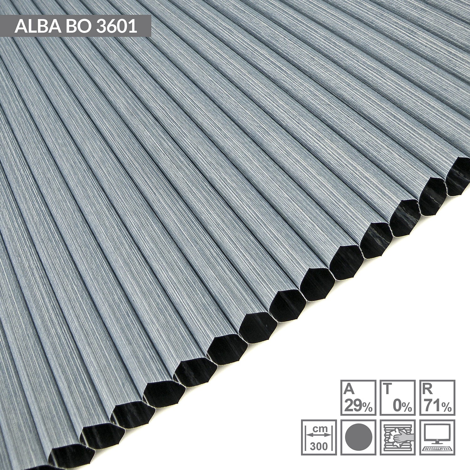 Dachfenster Wabenplissee Alba BO