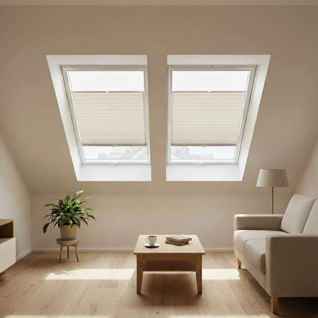 Dachfenster Plissee Flame