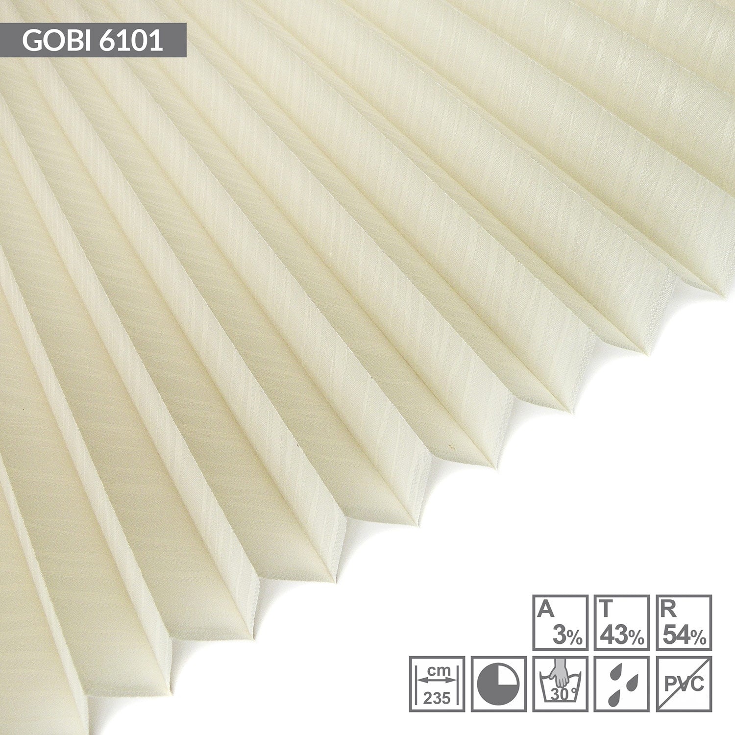 Dachfenster Plissee Gobi