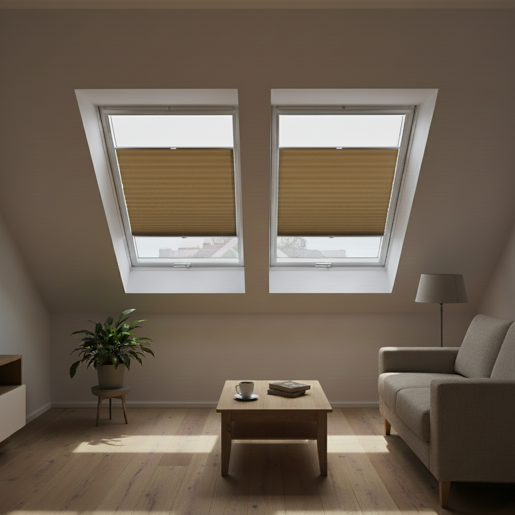 Dachfenster Plissee Gobi