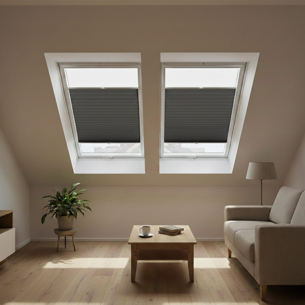 Dachfenster Wabenplissee Lugo