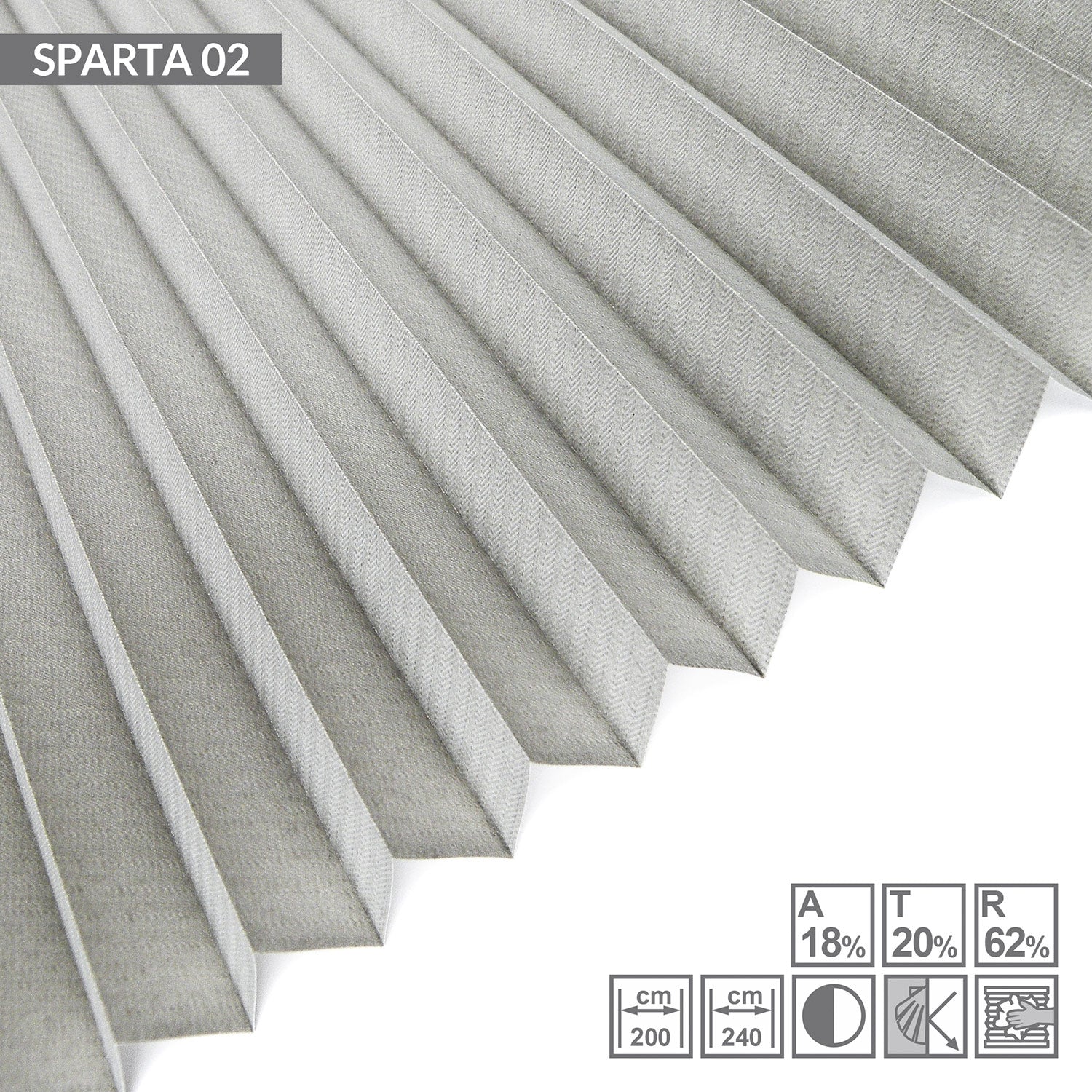 Dachfenster Plissee Sparta