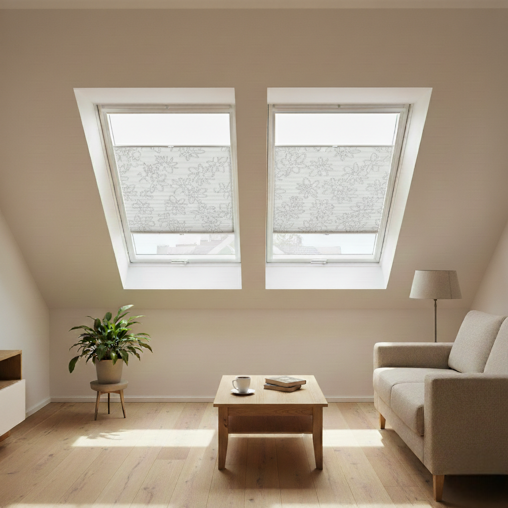 Dachfenster Plissee Sunshine B